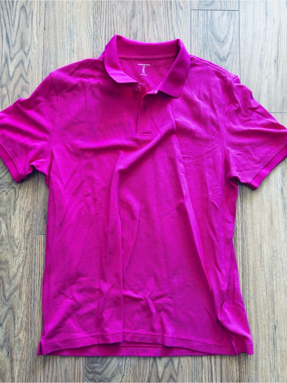 Men's Polo Shirt - Magenta Pink